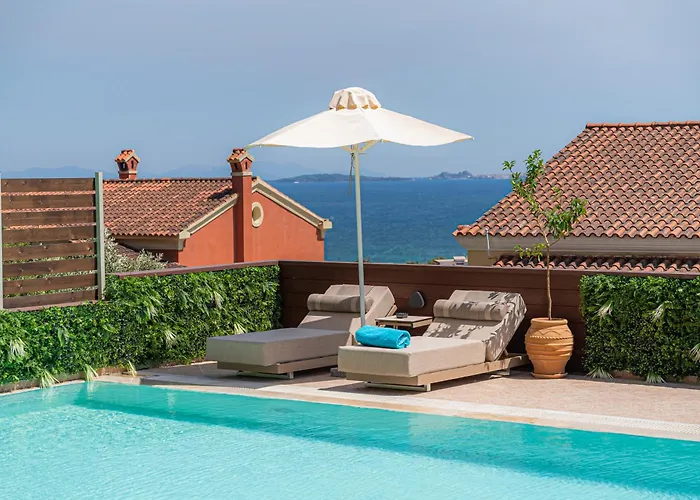 Hotel de apartamente Corfelia Seaview Ipsos